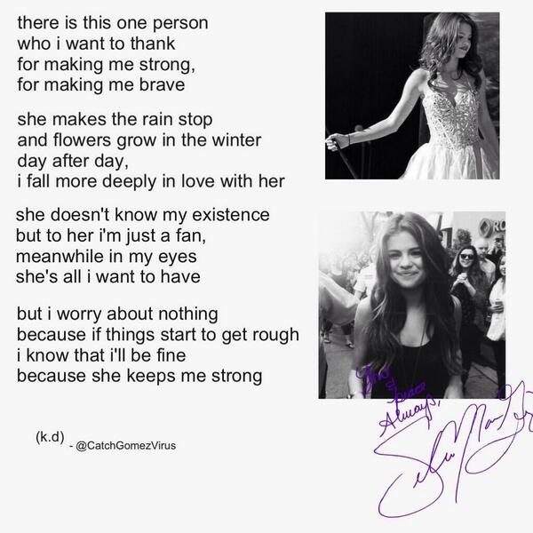 CatchGomezVirus's tweet photo. My birthday present from me to you @selenagomez 💕 http://t.co/ZUK3zq8ZXL