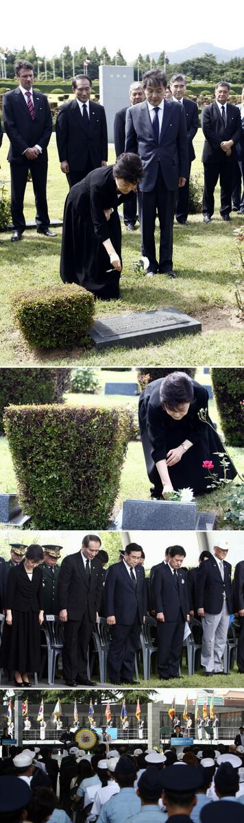 match552's tweet photo. RT @hun2day: 22일 UN기념공원에서 유엔군참전·정전60주년을 맞아 유엔참전국및 참전용사의 희생에 대한 감사와 경의를 표하는 "유엔참전용사 추모식"이 열렸습니다. http://t.co/iGZA8zPC0i