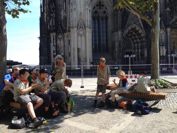 Lekker lunchen bij de dom van Keulen