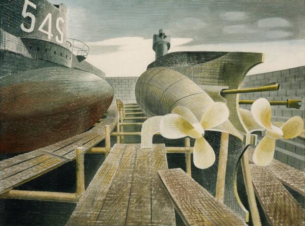 DesignMuseum's tweet image. Happy Birthday to designer, painter, illustrator and wood engraver Eric Ravilious, who was born on this day in 1903.