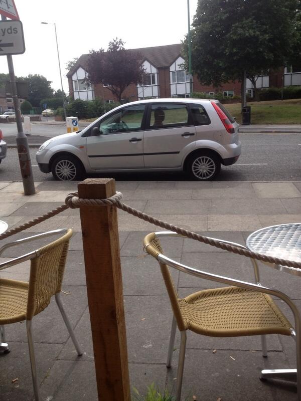 CarlaNesbit's tweet photo. Fuming that @MattySnape has just perfectly parked my car from the passenger seat because I couldn't http://t.co/quW7ITcYpI