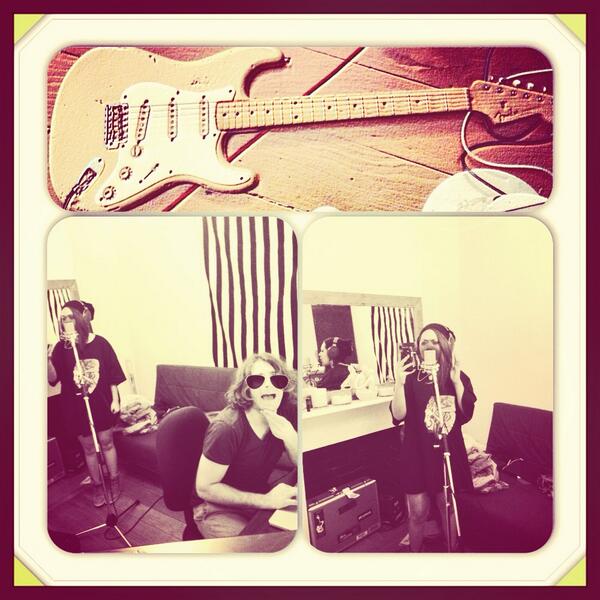 Colorstarr's tweet image. Mucking around being productive in the lab with @umusicAU artist @FataiV &amp;amp; homee @MrMarcMalouf!#creatingsounds