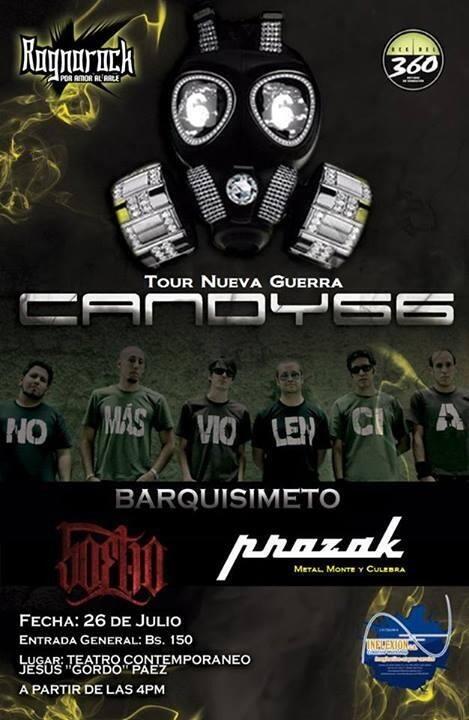RT @candy66oficial: Barquisimeto ZONA66 todo listo para este viernes 26, estaremos en el teatro Jesús "gordo" Páez