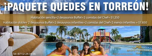 MontebelloGR's tweet photo. ¡Aprovecha nuestros 2 paquetes para estas vacaciones y disfruta en #‎HotelMontebello! http://t.co/wg4DdnGNFA