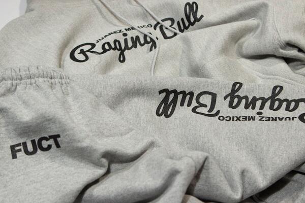ContrabandTO's tweet photo. FUCT X Champion Raging Bull Sweat Suit available @ ur friendly neighbourhood FUCT dealer! #FUCT #Toronto #Vancouver http://t.co/V6h0lUqXZu