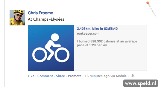 Runkeeper - Chris Froome