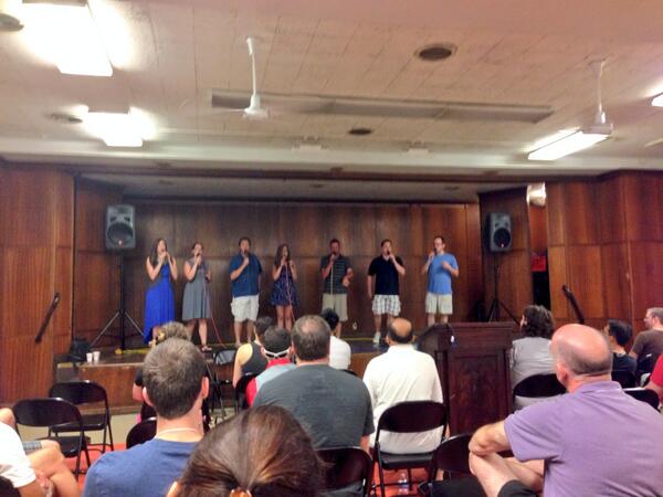 We got to catch a morning workshop with <a href="/gft_music/">Groove for Thought</a> on Saturday at <a href="/VoCALnation/">VoCALnation</a>. So awesome!