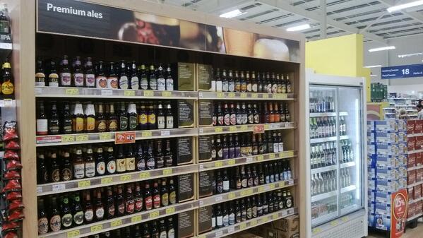 New premium ales at #Tesco #Coventryarena