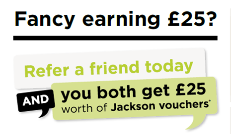 jacksonbc2's tweet image. #ReferAFriend... Sign up here to receive £25 of Jackson vouchers; jacksonbc.co.uk/refer-a-friend