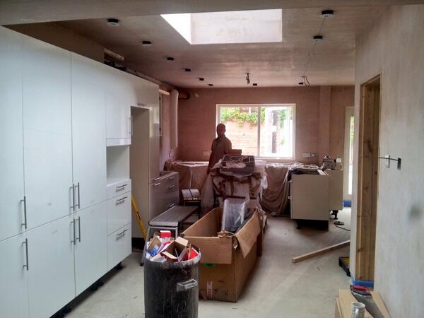 kitchen going in!