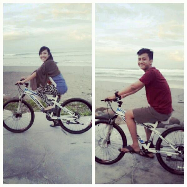 Ngiri deh liat psangan ini (з´⌣`ε) RT @amaliajubaidah: pantai panjang bengkulu @adityarivald '