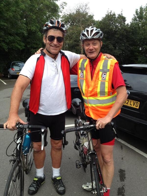 oliver_rowe's tweet photo. Left this morning with my friend Chris to cycle to Hereford - nice to have company! http://t.co/3fq65t6jzf