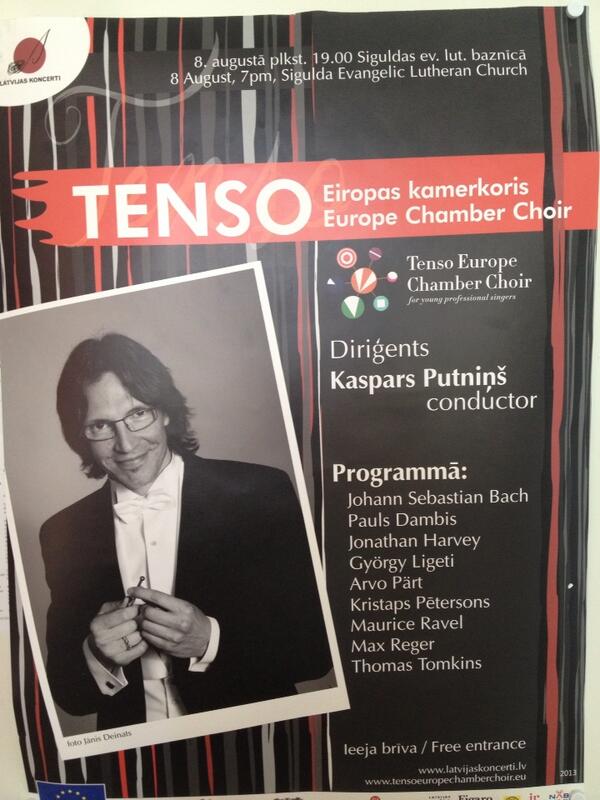 BFligelis's tweet image. Ceturtdien Siguldas ev.lut. baznīcā 19:00 viens no labākajiem kamerkora koncertiem!!! Ieeja bez maksas!