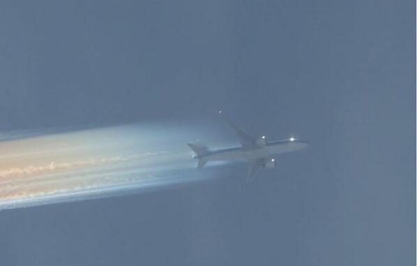 KLM Boeing 777 PH-BQO Amsterdam-Rio at 30,000ft on 6th Aug 2013. Flight KLM705