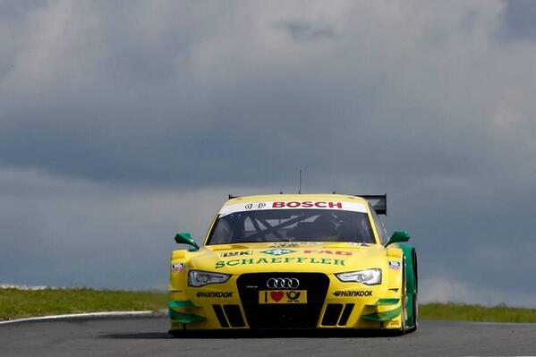 audispain's tweet photo. ¡Doblete de #Audi en Rusia!Mike Rockenfeller y @mattiasekstroem se llevan,por este orden,  los honores #DTM http://t.co/BBYXyGDH0u