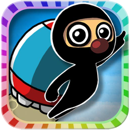 I scored 77 Points in Color Rush Ninja!