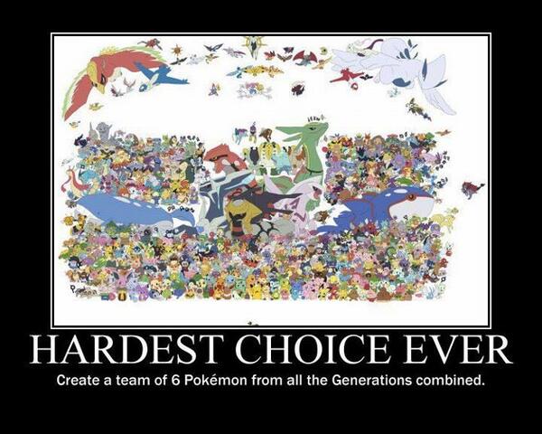 //Try it. Without legendaries this is mine:  Tyranitar, Charizard, Metagross, Empoleon, Gogoat, Hydreigon