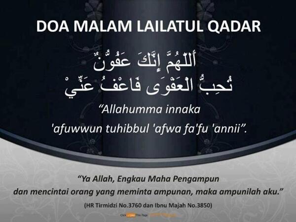 Doa di akhir ramadhan