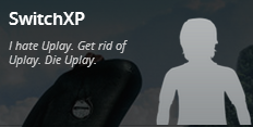EXPChain's tweet photo. Oh look! Uplay now has a fun tagline system. How social. I know what mine's going to be: http://t.co/tvmr7TILtw