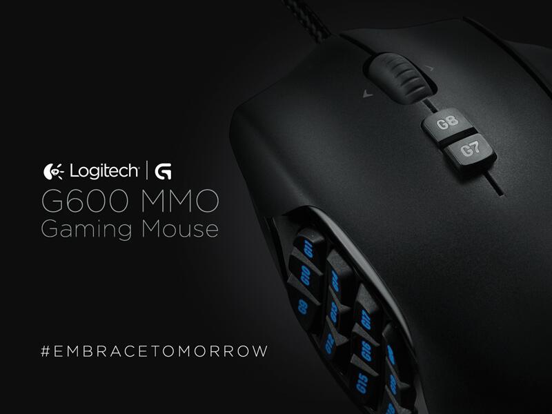 Logitech on X: The Logitech G600 MMO Gaming Mouse. 20 programmable buttons  for maximum macro capabilities.    / X