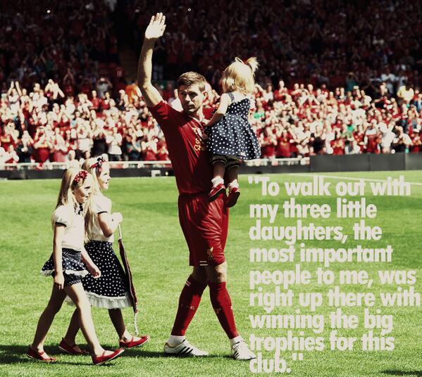 borjavalero20's tweet photo. “@LFC: #gerrardtestimonial: http://t.co/7flBYsnUP7” mi más sincera admiración ante esta persona