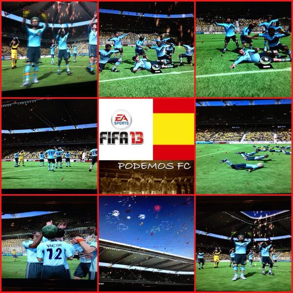 PodemosCF's tweet photo. ¡¡¡CAMPEONES DE LA COPA PREMIER!!! Venciendo 1-2 en un partidazo de mucho nivel 👌 http://t.co/GrjEMB7NEl