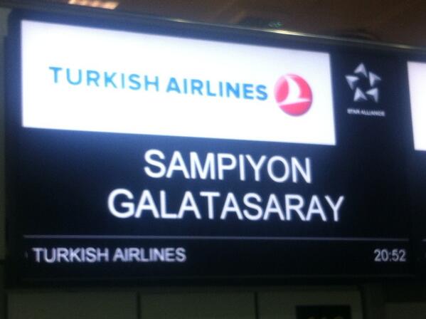GalatasaraySK's tweet photo. RT @davala22: THY Londra..:) Wowww... http://t.co/1cU5ENXETn