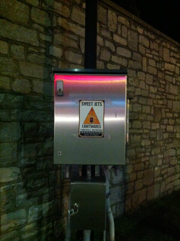 can you find one o these lil posters? theyre on any/all power boxes around the ktown student ghetto. theyre hidden...