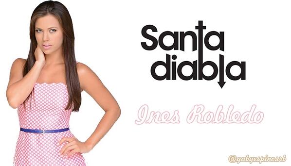 GabyEspinoSrb's tweet image. #Poster @ximenaduque es Ines Robledo en @SantaDiablaTV #2DaysCountDown →