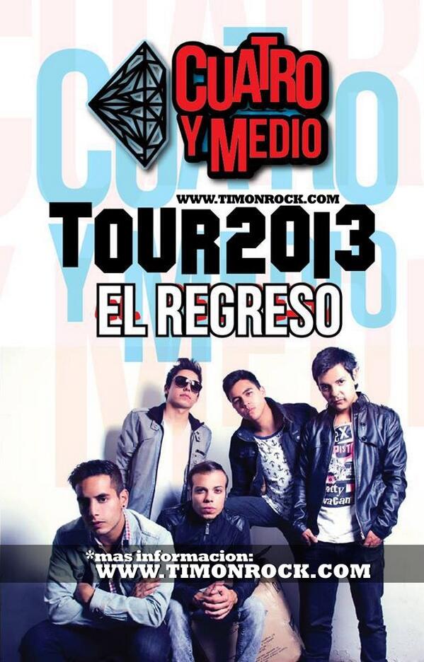 TIMONrock's tweet photo. @4ymedio EN LIMA PERU * SORTEO de ENTRADAS * Detalles Aqui: http://t.co/y3feb7zZya http://t.co/oA2qtv0q5Y