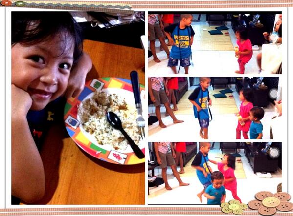 bunbunqq's tweet photo. “@FloraSutrisno: Salam aca2 buat @AryaManishaq :)  Dan semalam jam 1, plg ngemall minta mkn ikan dr tante flora http://t.co/dw4PpvWe2W