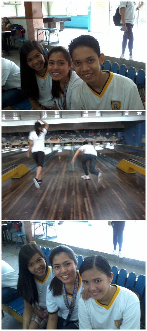 JeaRuth's tweet image. Let's play bowling ! PE class :"&amp;gt; @ van_082195 @earljohnremo #Bodypain #Twogames #LatePost