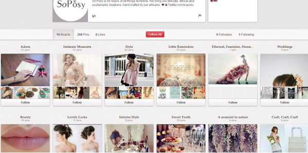SoPosy's tweet photo. What we're loving on Pinterest... Style, Weddings, Sweet treats! All the things a lady loves http://t.co/ZVqw1oJk8k http://t.co/buYGNHwI8i
