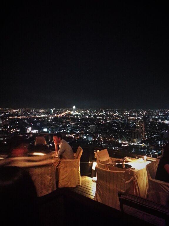 Fantastic evening <a href="/BanyanTree_BKK/">Banyan Tree Bangkok</a> #rooftop #Bangkok
