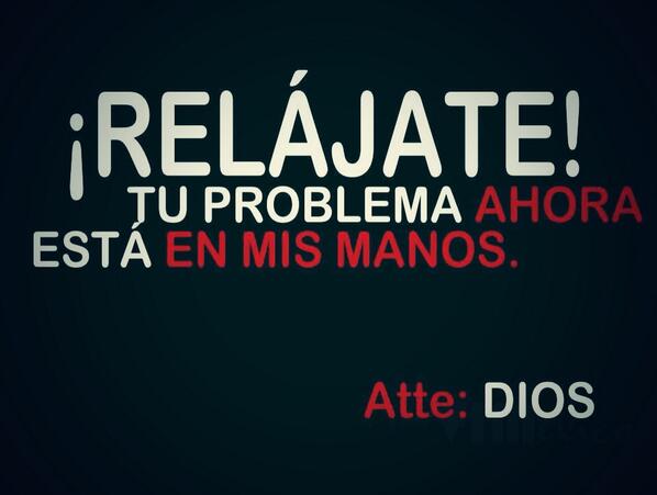 Benditapalabra's tweet photo. Relajate... http://t.co/9MoEHR7tSd