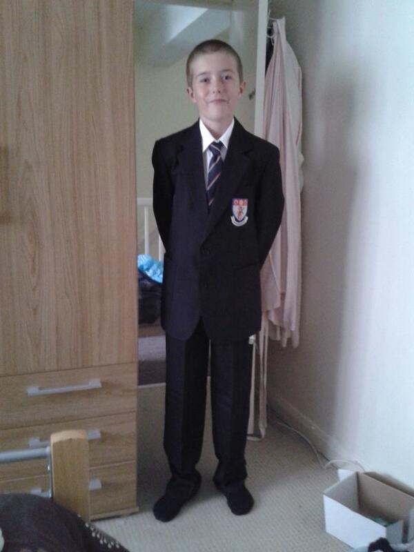 neill130's tweet image. Uniform done for michael #howsmart #ifeelold