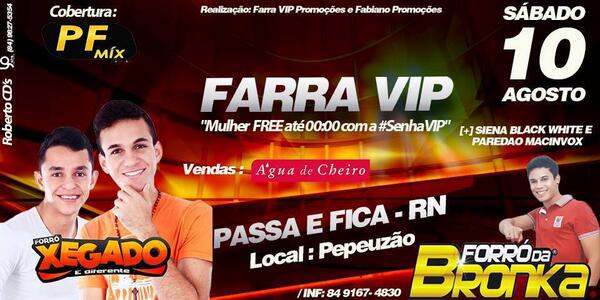 PegacaoSelecta's tweet photo. Sábado em Passa e Fica @FarraVIP MULHER FREE ATÉ 00:00  Forró Xegado, Forró da Bronka, Paredão Marcinvox e Predador http://t.co/DIKyTgy4QX