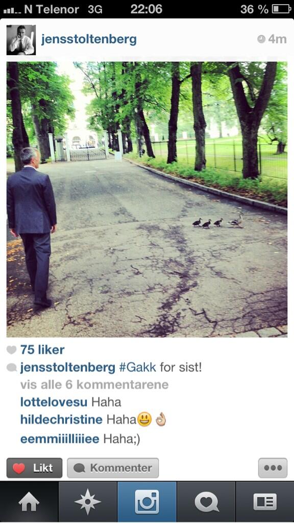 AsmundAukrust's tweet photo. Denne mannen må jo bare gjennvelges! #gakk http://t.co/Nno58q64bf