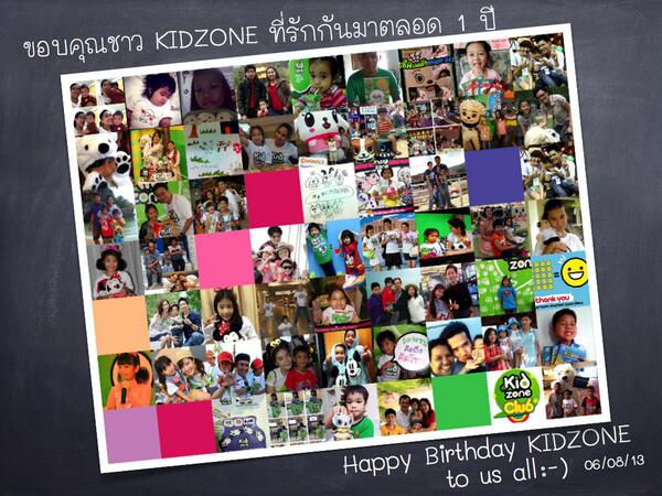 KidzoneTV's tweet image. วันนี้เป้นวันเกิดช่องคิดโซนครบรอบ 1 ปี มาร่วมอวยพรกันหน่อยค่ะ #KidZoneTV  @adisaklive @suthichai @tri333 @pawoot
