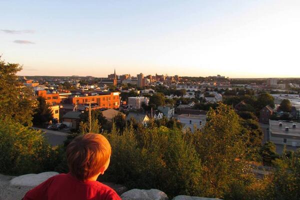 OcnGal51674's tweet image. What a 4year old says: "this is amazing" as  he watches #firstsunset overlooking #PortlandME @TammyDR7 @SamChampion
