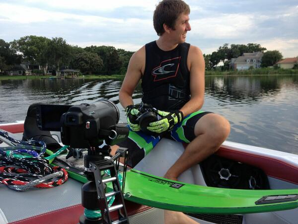 Brooks Wilson Gearing up with Radar Vapor and Wakeye XTC