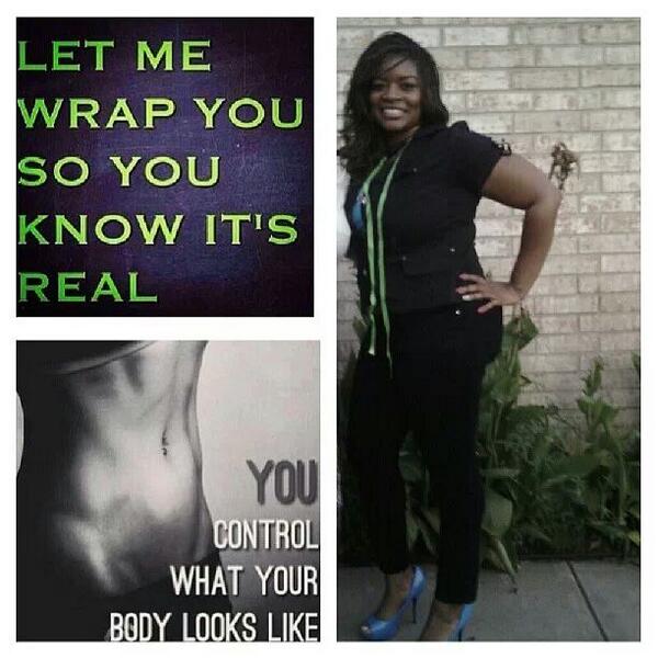 MsStatiz's tweet image. Back to school bodywrap special 1 for $20. Inbox me for details.