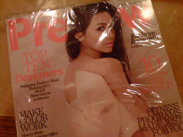 shaefacvndo's tweet image. Got my @previewmag's August Issue with @bernardokath on the cover! #KathForPreview :)