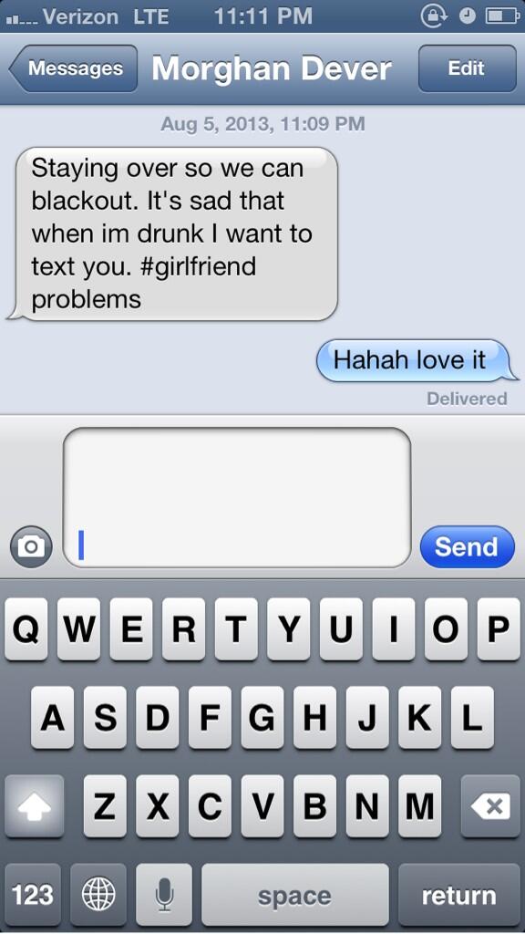 sammy_slamma's tweet image. Lol @morghandever #girlfriendproblems