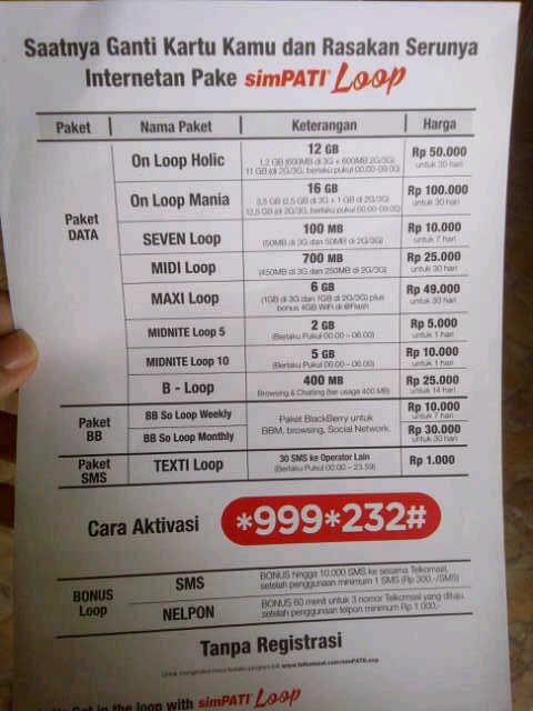 shabrinaFM's tweet image. Penasaran dengan paket yang diberikan simpati loop? Yuk mari di cek ;) @serojacup13 #simpatiloop