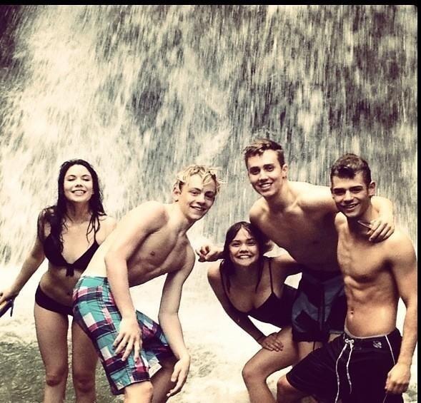 Hangin with Lela, Brady, Mack, and Tanner! :)