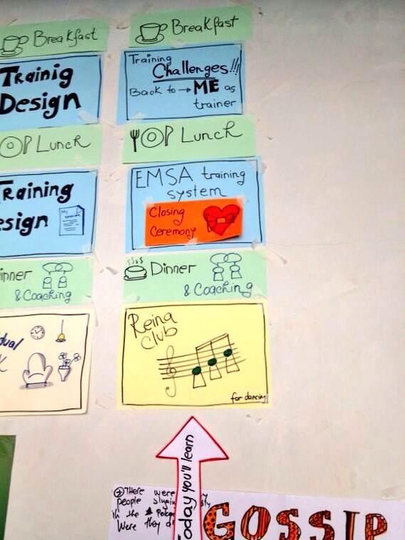 Today's award for our hardworking trainers is Reina Club 🎉🎉