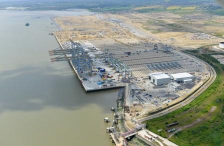 Latest site image from #LondonGateway