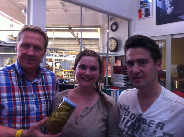 Maik Kuijpers chef-kok van De Librije. Bij ons op de zaak !!