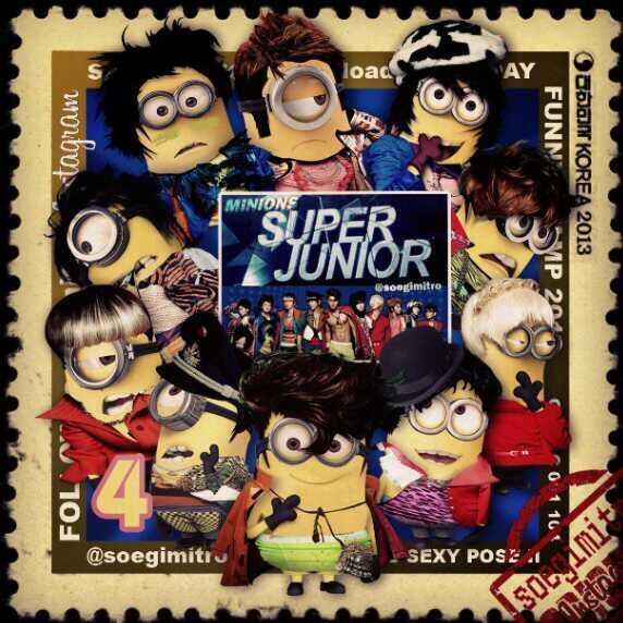 SUPER JUNIOR Minions! Baaaah!